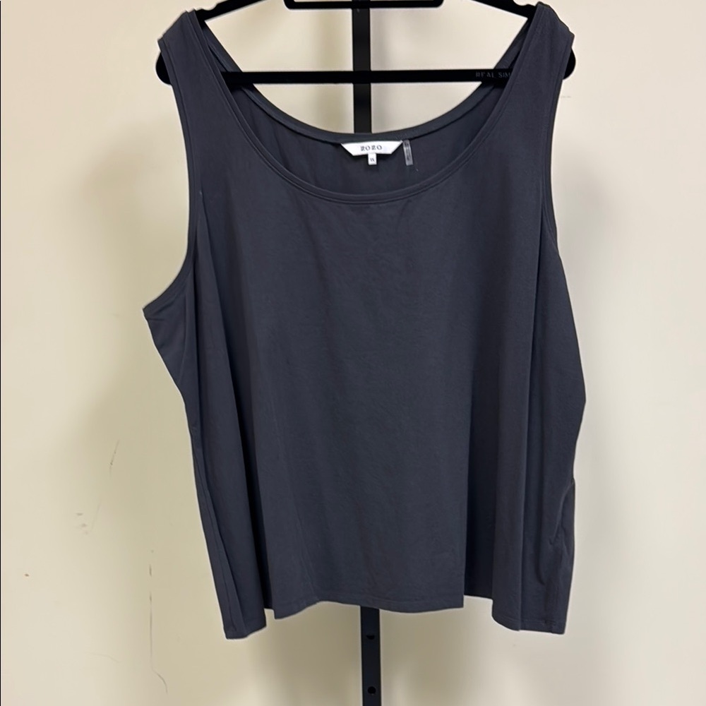 ZOZO Dark Gray Sleeveless Tank Top